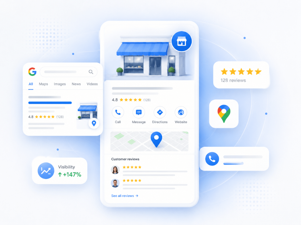 google business profile set up for driving instructor schools